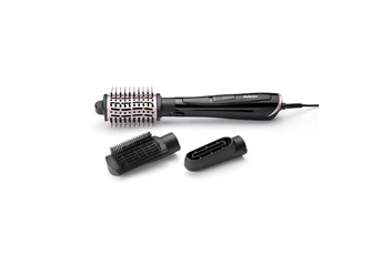 Babyliss - Brosse coiffante Babyliss BaByliss - AS128E - Brosse soufflante NOIR-ROSE