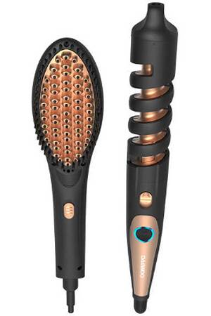 Dawoo brosse /à maquillage de verre et de laiton brosse /à maquillage antique de stockage manuel de la brosse /à maquillage la table de coiffure est dot/ée de perles blanches.