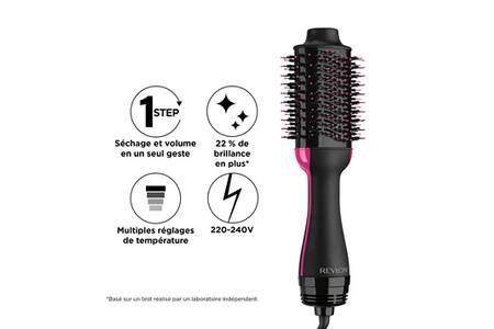 Brosse coiffante revlon salon one-step sèche cheveux volumisant