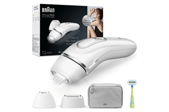 Épilateur à lumière pulsée - 300 000 flashs / 10 vitesses - mode doux / Technologie SkinPro 2.0 / Inclus : 5 accessoires