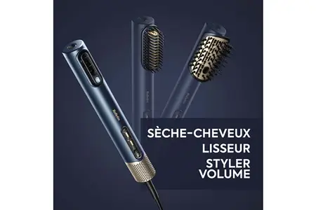 Brosse coiffante Babyliss AS6550E Multistyler Air Wand Sèche