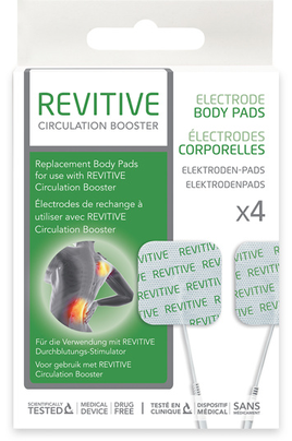 Actegy 4 Électrodes Corporelles - Accessoires pour Stimulateur Circulatoire