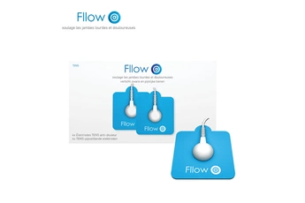 Soulage les douleurs corporelles / Fonctionne avec le stimulateur circulatoire Paingone Fllow / 4 Electrodes (2 paires) Tens Paingone Fllow / Efficace et simple d'utilisation