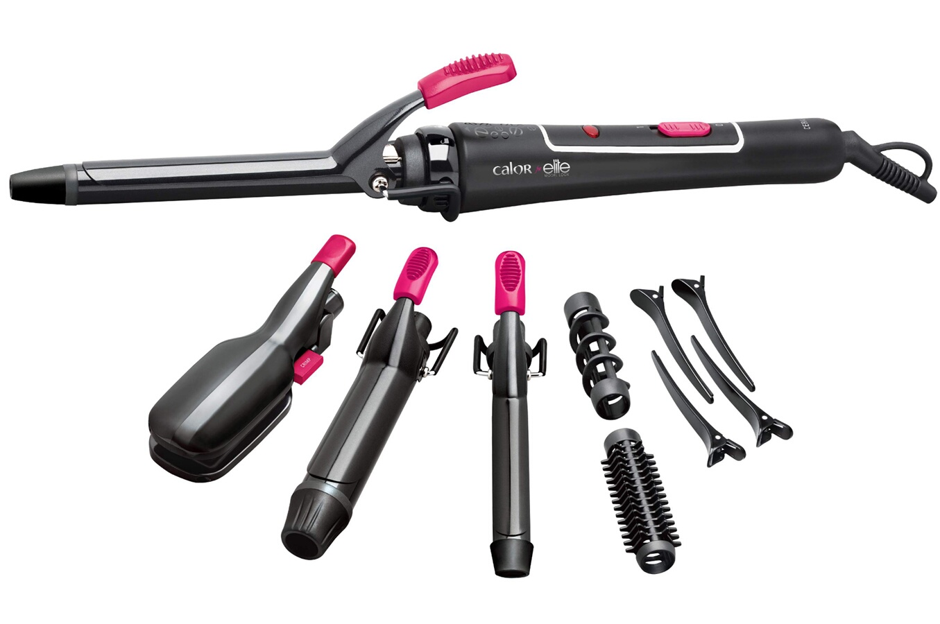 Fers à boucler Calor CF4132CO MULTISTYLER 14 (4039823) Darty