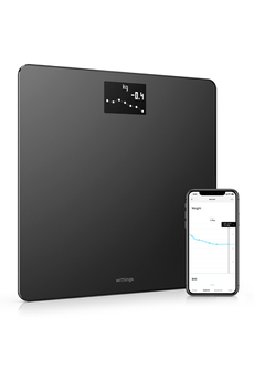 Pese-personne Withings Body noire Connecte