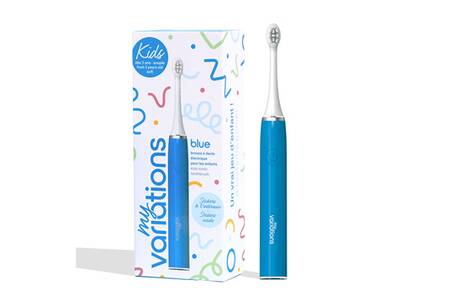 My Variations Tooth Brosse à dents électrique My Variations Sonique Kids BLEUE | Darty