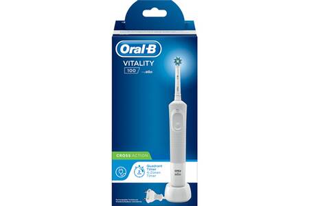 Brosse à Dents électrique Rechargeable Oral-B Pro 2 2000 - 1 Manche + Capteur De Pression