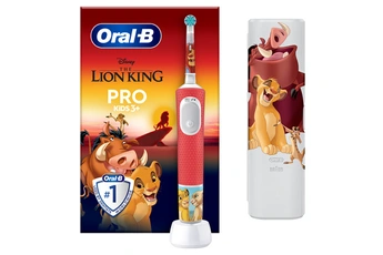 Brosse à dents électrique Vitality Pro Kids Roi Lion + étui de voyage
