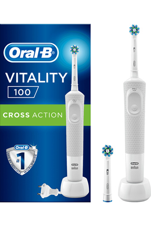 Brosse à dents électrique Oral B ORALB VITALITY 100 BLANCHE