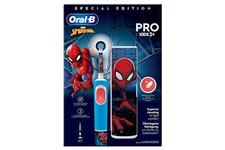 Brosse à Dents électrique Oral-B Spider-Man - Pour Enfants - 2 Vitesses Rechargeable