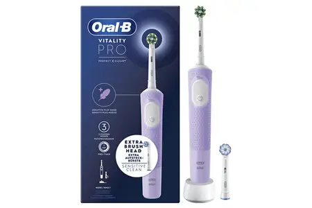 Brosse à dents électrique Oral B Vitality Pro Lilas