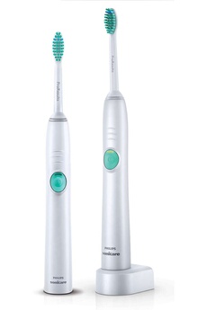 Philips - Hx6512/02 - Philips Sonicare Easyclean Pack De 2 Brosses à Dents Électrique + 2 Têtes De Brosse