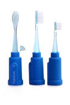 VIGILANT Rainbow Bleu Brosse à dent connectée - ludique pour les enfants capteurs de mouvements pour