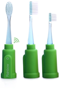 VIGILANT Rainbow Vert Brosse à dent connectée - ludique pour les enfants capteurs de mouvements pour