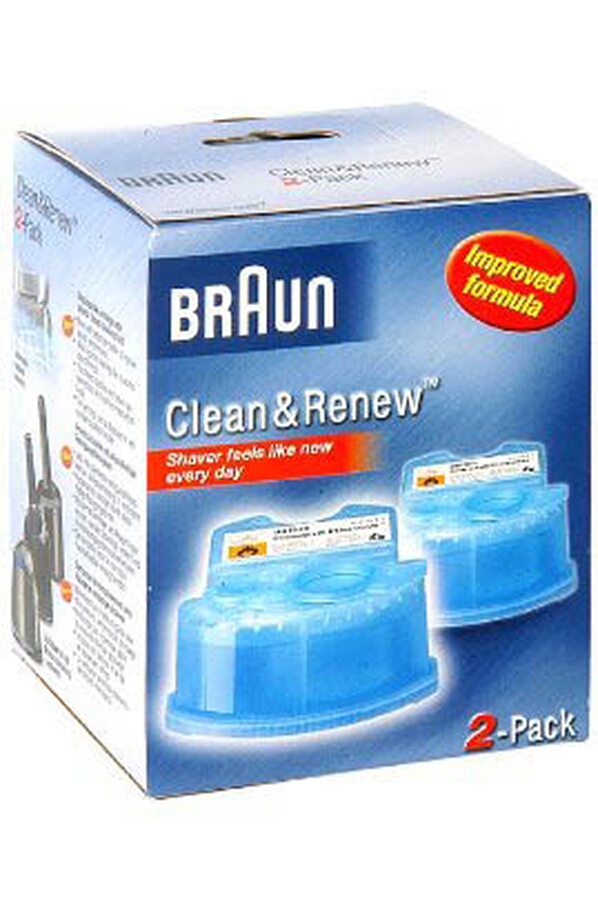 Nettoyant rasoir Braun RECHARGE CCR2 X2 CCR2 (1092006) Darty