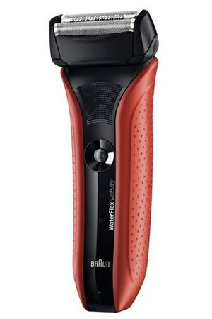 Rasoir électrique Braun Waterflex Wf2s Red Edition Waterflex Red Ed Darty
