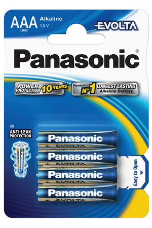 Piles Panasonic LR03 AAA x4
