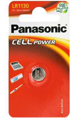 Piles Panasonic LR1130 - PILSP LR1130L1BP