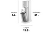Sodastream DUO Blanche + 2 carafes + 2 bouteilles photo 9