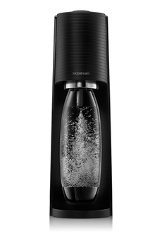 Machine à soda et eau gazeuse Sodastream TERRA Noire + 1 bouteille compatible Lave Vaisselle