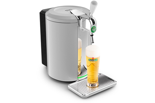 Beertender Compact Tireuse à bière pression Fûts de 5L Silver VB452E10