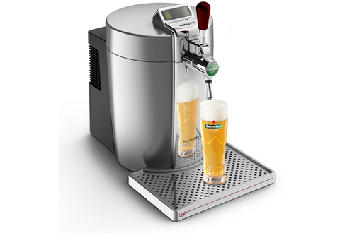 Beertender Loft Edition Tireuse à bière pression Fût 5L SILVER VB700E00
