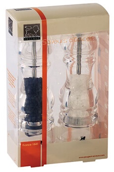 Moulin à Sel Peugeot Paris Icône - Bois Laqué Noir, 18 Cm, Réglage U'Select - 12