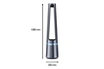Rowenta ECLIPSE 2 EN 1 VENTILATEUR PUISSANT SILENCIEUX 12 VITESSES QU5030F0 photo 7