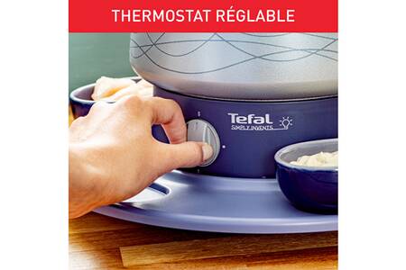 Fonduta Tefal Simply Invent - Tegame Blu Con 8 Forchette E 5 Ciotole - Foto 10