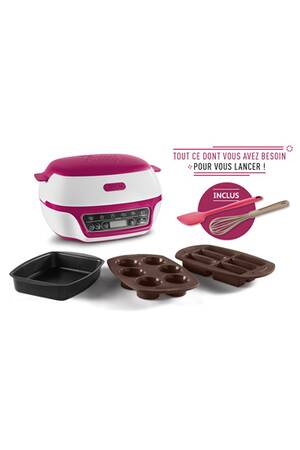 Machine A Gateaux Tefal Cake Factory Machine Intelligente A Gateaux Yy4377fb Darty