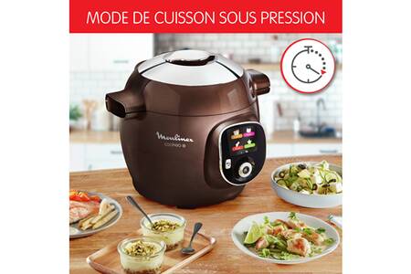 Mijoteur Moulinex COOKEO CE851500 Rouge - Robot Cuisine Multifonction Occasion