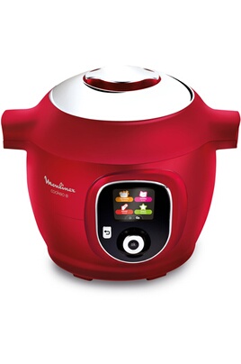 Moulinex COOKEO+ multicuiseur intelligent 6 L 180 recettes préprogrammées rouge CE85B510