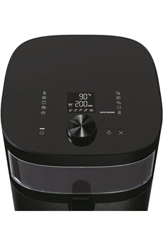 Friteuse Haier HAF5TWA Series 5 - Friteuse sans huile Multi-Fonctions 9-en-1, Fenetre de Visualisati