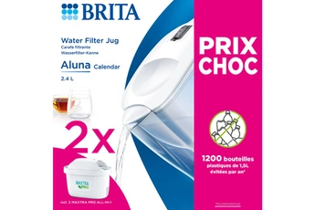 1 cartouche MAXTRA PRO All-in-1 = 150L (+50L de filtration vs MAXTRA+) / 366? d'économies par an vs l'utilisation de bouteilles plastiques à usage unique / Réduit certains pesticides, herbicides et résidus médicamenteux, le chlore, le tartre et certains métaux comme le plomb et le cuivre / Compatible avec les filtres MAXTRA PRO