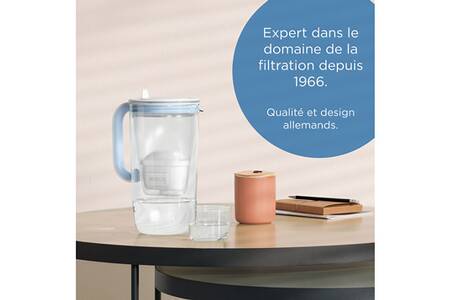 Bouteille Et Carafe Filtrante Brita Carafe En Verre Model One Bleue