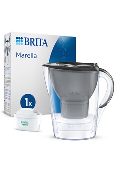 Filtration innovante : 1 cartouche MAXTRA PRO = 150L d'eau filtrée pour 4 semaines, carafe compatible dans la porte du réfrigérateur et lavable au lave-vaisselle (sauf l'indicateur de changement de cartouche BRITA Memo) / Réduit certains pesticides, herbicides et résidus médicamenteux, les substances pouvant impacter le goût et l'odeur de l'eau du robinet comme le chlore, le tartre et certains métaux comme le plomb et le cuivre / Performances de filtration améliorées : le maillage ultra fin supplémentaire permet une réduction des particules fines (? 30 ?m) jusqu'à 4 fois plus efficace vs MAXTRA+. Idéale pour les anciennes canalisations / Durabilité : fabriquée en Europe avec 50% de matériau biosourcé et recyclable si rapportée dans l'un des points de collecte participant - pour en savoir plus, allez sur https://www.brita.fr/trouver-magasin.