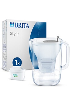 Filtration innovante : 1 cartouche MAXTRA PRO = 150L d'eau filtrée pour 4 semaines, carafe compatible dans la porte du réfrigérateur et lavable au lave-vaisselle (sauf l'indicateur de changement de cartouche BRITA Memo) / Réduit certains pesticides, herbicides et résidus médicamenteux, les substances pouvant impacter le goût et l'odeur de l'eau du robinet comme le chlore, le tartre et certains métaux comme le plomb et le cuivre / Performances de filtration améliorées : le maillage ultra fin supplémentaire permet une réduction des particules fines (? 30 ?m) jusqu'à 4 fois plus efficace vs MAXTRA+. Idéale pour les anciennes canalisations / Durabilité : fabriquée en Europe avec 50% de matériau biosourcé et recyclable si rapportée dans l'un des points de collecte participant - pour en savoir plus, allez sur https://www.brita.fr/trouver-magasin.