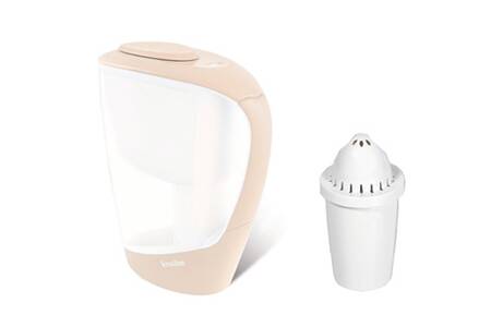 Bouteille Et Carafe Filtrante Terraillon Baltic Beige Vanille