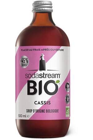 Sirop et concentré Sodastream Sirop Bio Cassis - 30011351