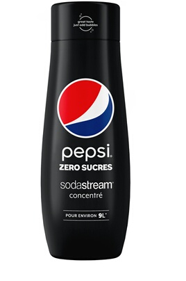 Sirop et concentré Sodastream Pepsi Zéro Sucres - 30011724 Sirop Concentré Pepsi  MAX SODASTREAM cola