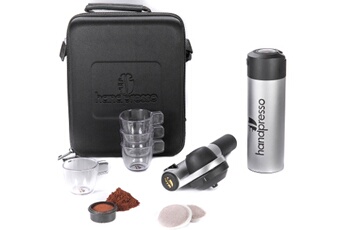 Cafetière filtre Handpresso 48302 pump set silver