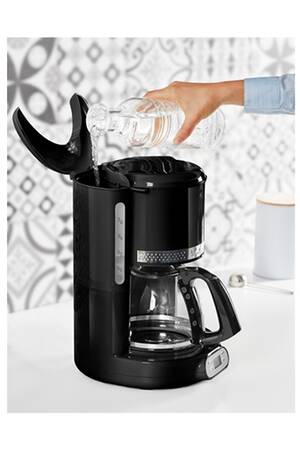 Cafetière filtre Seb Moulinex Subito FG3628 10 - Cafetière - 15 tasses - noir/inox