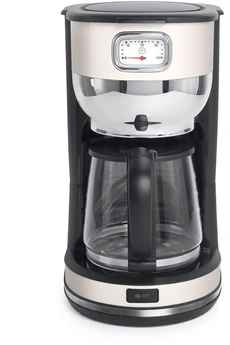 Capacité: 10 tasses - Réservoir 1,4L / Puissance : 1000W / Fonction maintien au chaud / Système anti-gouttes - Arrêt automatique