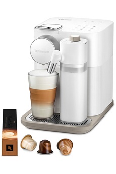 Machine Nespresso / 9 recettes en accès direct - LatteCrema System / Carafe à lait - Arrêt automatique / Mise en température ultra rapide : 25s