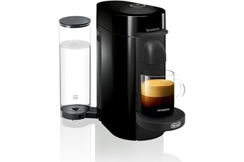 5 tailles de tasse - Capacité 1,2L / Technologie d'extraction par Centrifusion / Système à capsules Vertuo Nespresso / Livrée avec 12 capsules