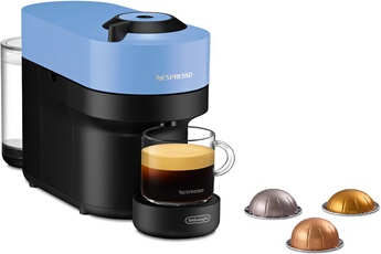 Système à capsules Vertuo Nespresso / 5 tailles de tasse / Technologie d'extraction par Centrifusion / Livrée avec 12 capsules