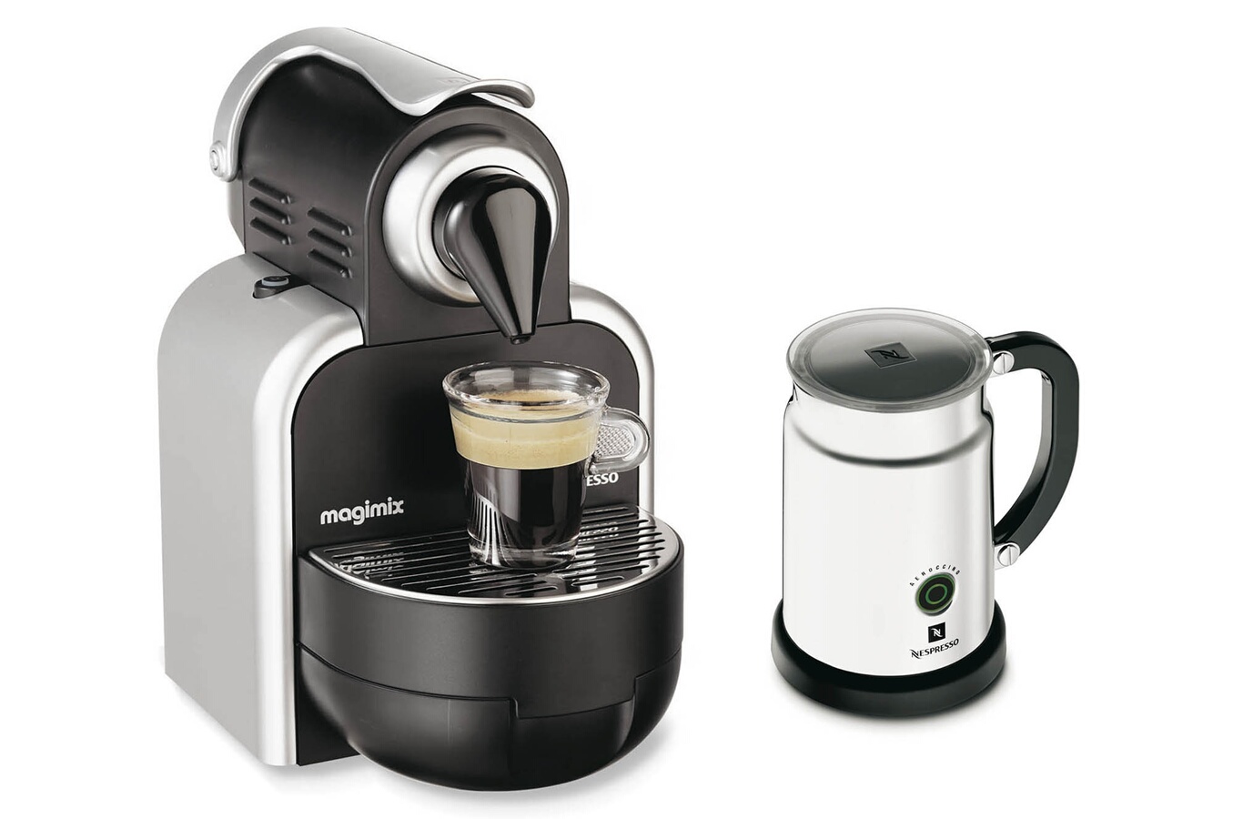 Expresso Magimix NESPRESSO 11259 M100 GRIS + AEROCCINO ...