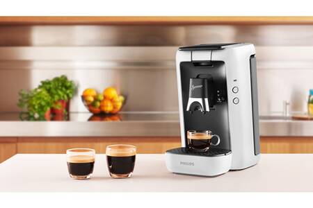 Lot De 6 Tasses à Café Senseo Blanches Neuves - Contenance 12cl, En Verre