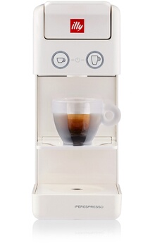 Cafetière à dosette ou capsule Illy ILLY Y3.3 Blanche