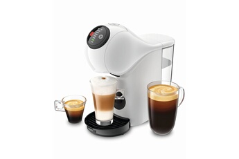 Expresso haute pression de qualité professionnelle - Compatible avec capsules NESCAFÉ® Dolce Gusto® / Multi-boissons : Préparez plus de 30 boissons chaudes ou froides rapidement et facilement / Tailles sur mesure : du café court au café XL (300 ml) - 4 réglages de température / Technologie Espresso Boost pour un expresso encore plus intense - Design compact et sophistiqué